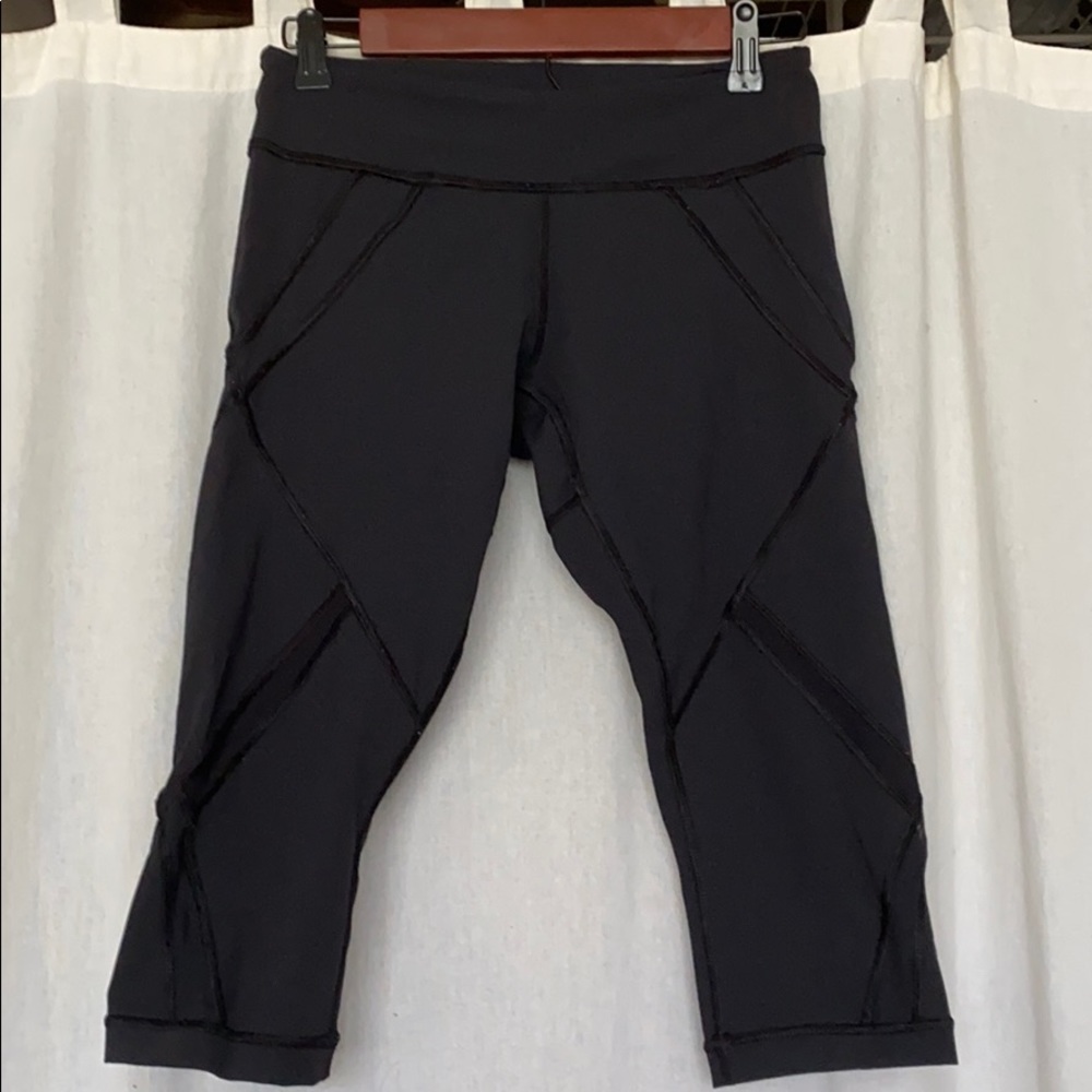 Lulu lemon mesh workout pants